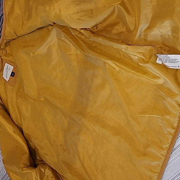 Universal Thread Mustard Yellow Cotton Quilted Lightweight Corduroy Jacket L - Picture 10 of 15